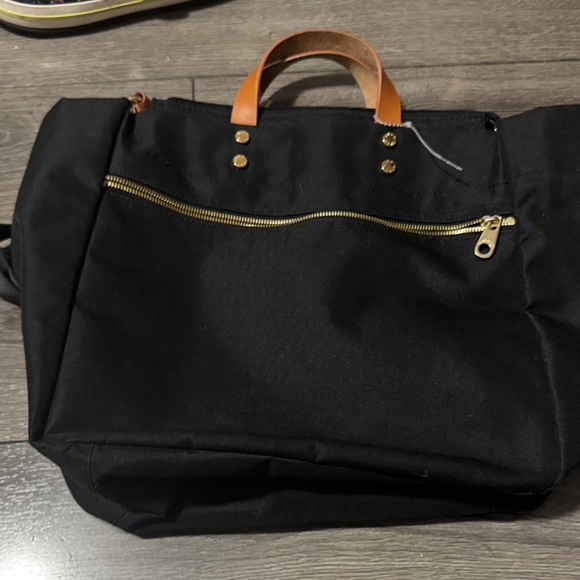 BOULEVARD Black Tote and Crossbody Bag - Picture 1 of 6